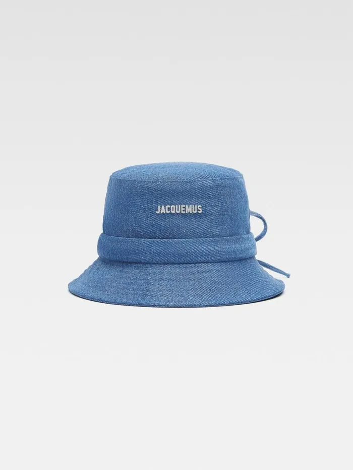 The Gadjo Bucket Hat Blue WomenMen JACQUEMUS Hats