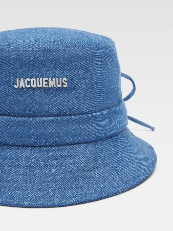 The Gadjo Bucket Hat Blue WomenMen JACQUEMUS Hats The Gadjo Bucket Hat Blue WomenMen JACQUEMUS Hats