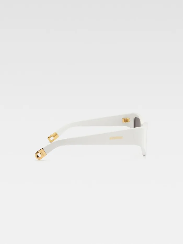 The Gala Sunglasses White WomenMen JACQUEMUS Sunglasses The Gala Sunglasses White WomenMen JACQUEMUS Sunglasses
