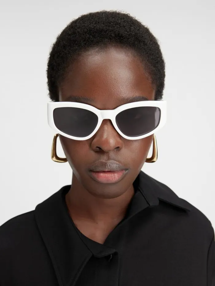 The Gala Sunglasses White WomenMen JACQUEMUS Sunglasses The Gala Sunglasses White WomenMen JACQUEMUS Sunglasses