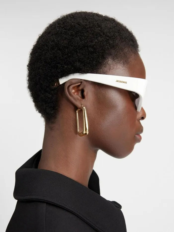 The Gala Sunglasses White WomenMen JACQUEMUS Sunglasses The Gala Sunglasses White WomenMen JACQUEMUS Sunglasses