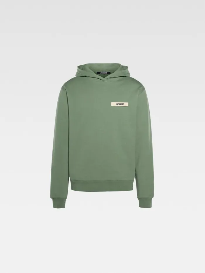 The Gros Grain Hoodie Light Green WomenMen JACQUEMUS Sweatshirts and Joggings