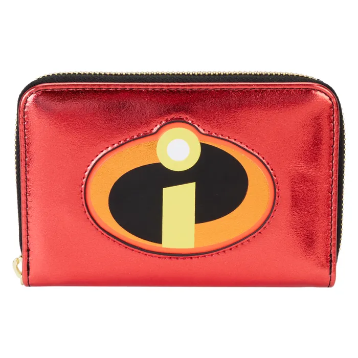 The Incredibles 20th Anniversary Metallic Cosplay Zip Around Wallet Unisex Loungefly Bags and Wallets The Incredibles 20th Anniversary Metallic Cosplay Zip Around Wallet Unisex Loungefly Bags and Wallets