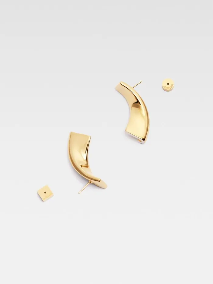 The J Earrings White Women JACQUEMUS Jewellery The J Earrings White Women JACQUEMUS Jewellery