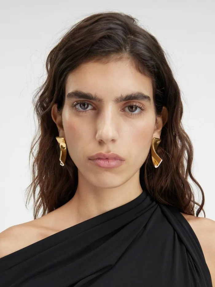 The J Earrings White Women JACQUEMUS Jewellery The J Earrings White Women JACQUEMUS Jewellery