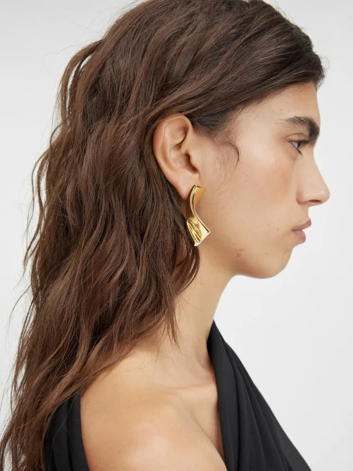 The J Earrings White Women JACQUEMUS Jewellery The J Earrings White Women JACQUEMUS Jewellery