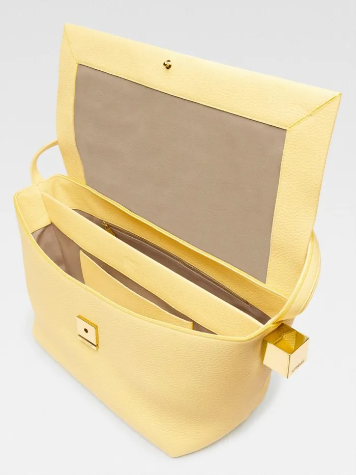 The Large Rond Carr Light Yellow Women JACQUEMUS Shoulder Bags The Large Rond Carr Light Yellow Women JACQUEMUS Shoulder Bags