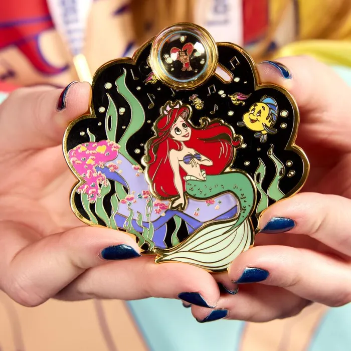The Little Mermaid 35th Anniversary Life Is The Bubbles 3 Unisex Loungefly Enamel Pins The Little Mermaid 35th Anniversary Life Is The Bubbles 3 Unisex Loungefly Enamel Pins