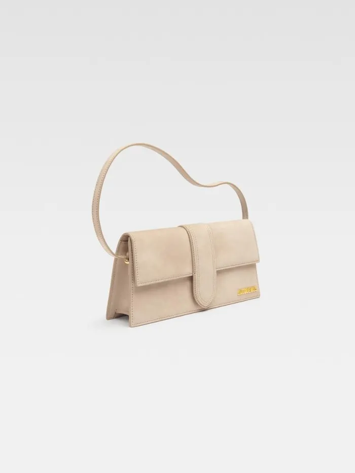 The Long Bambino Dark Beige Women JACQUEMUS Shoulder Bags The Long Bambino Dark Beige Women JACQUEMUS Shoulder Bags