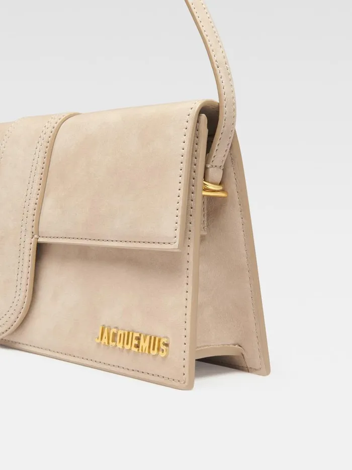 The Long Bambino Dark Beige Women JACQUEMUS Shoulder Bags The Long Bambino Dark Beige Women JACQUEMUS Shoulder Bags