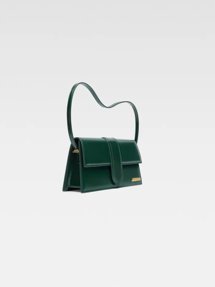 The Long Bambino Dark Green Women JACQUEMUS Shoulder Bags The Long Bambino Dark Green Women JACQUEMUS Shoulder Bags