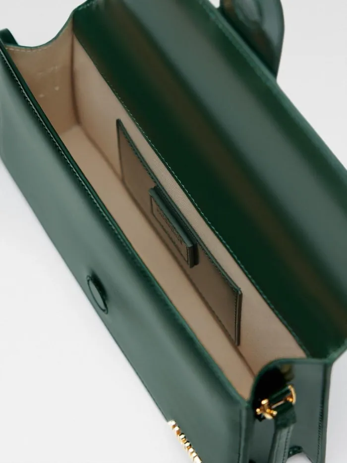 The Long Bambino Dark Green Women JACQUEMUS Shoulder Bags The Long Bambino Dark Green Women JACQUEMUS Shoulder Bags