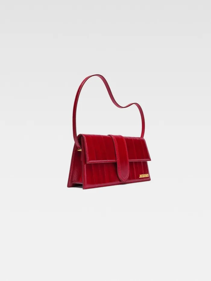 The Long Bambino Dark Red Women JACQUEMUS Shoulder Bags The Long Bambino Dark Red Women JACQUEMUS Shoulder Bags