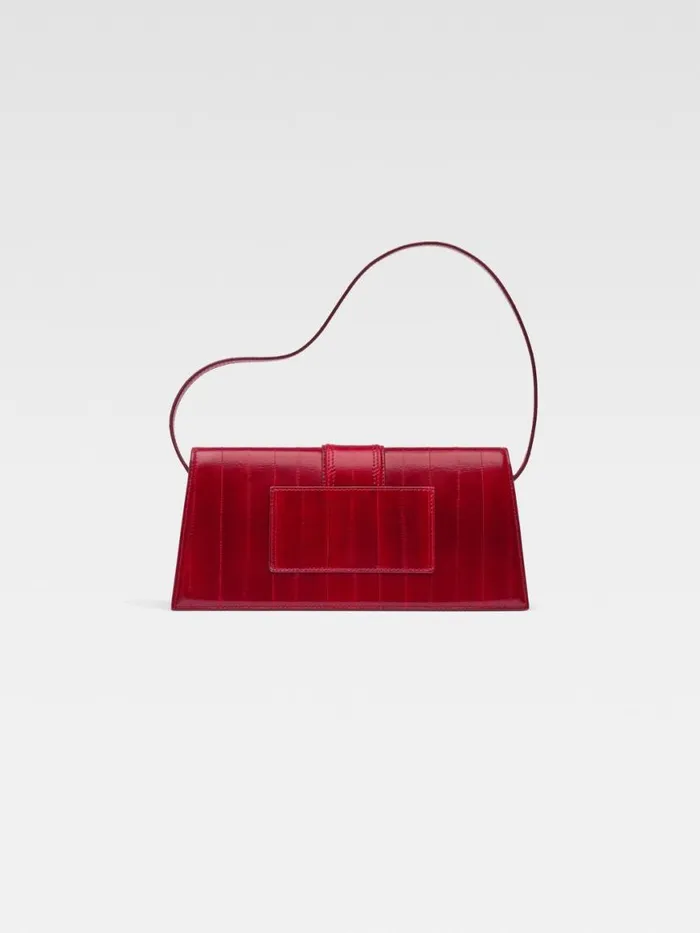 The Long Bambino Dark Red Women JACQUEMUS Shoulder Bags The Long Bambino Dark Red Women JACQUEMUS Shoulder Bags