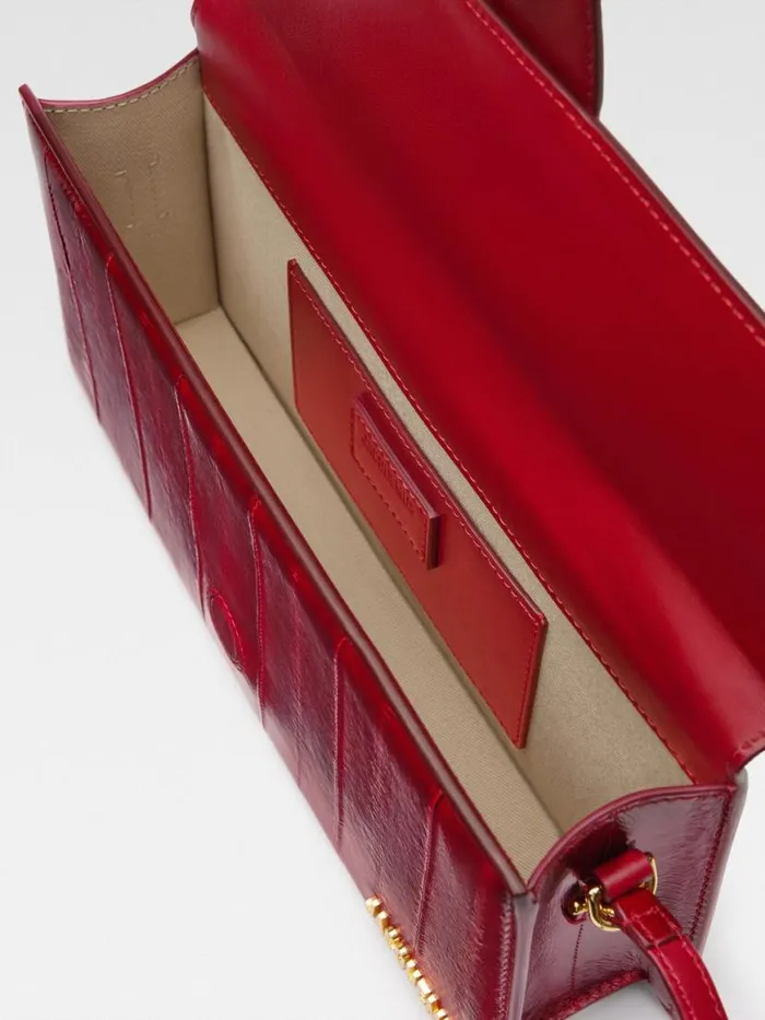 The Long Bambino Dark Red Women JACQUEMUS Shoulder Bags The Long Bambino Dark Red Women JACQUEMUS Shoulder Bags