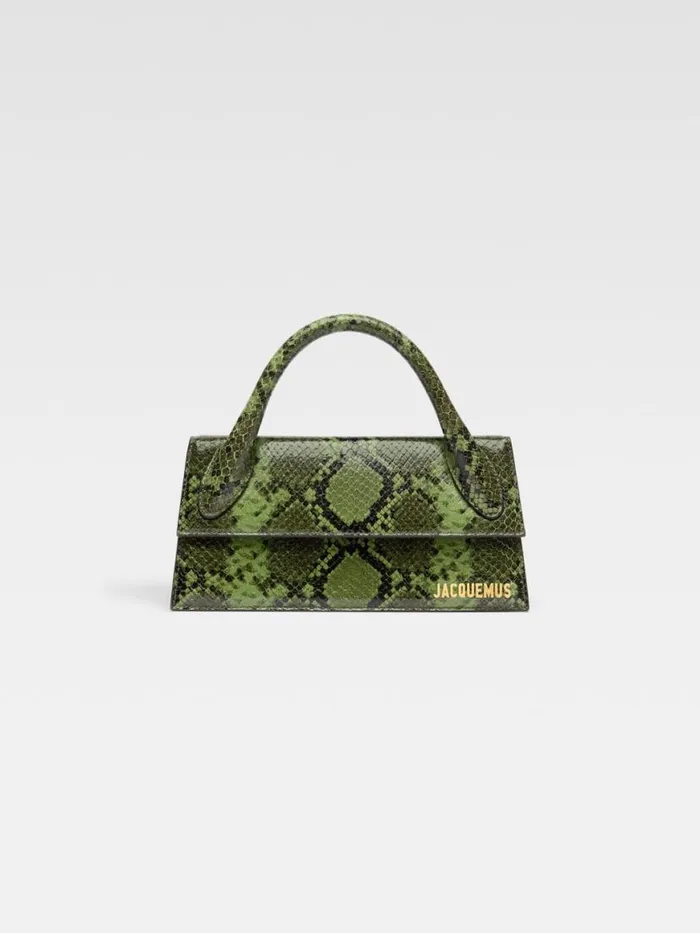 The Long Chiquito Green Women JACQUEMUS Crossbody and Handbags