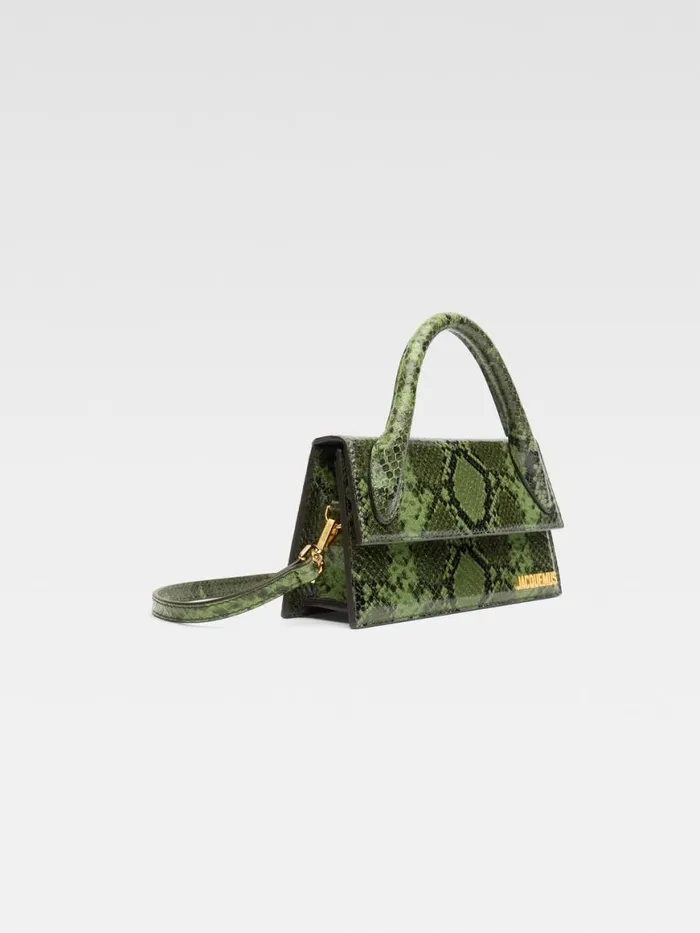 The Long Chiquito Green Women JACQUEMUS Crossbody and Handbags The Long Chiquito Green Women JACQUEMUS Crossbody and Handbags