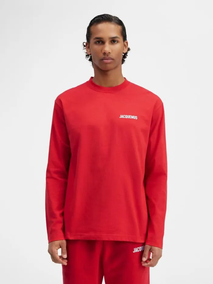 The Longsleeve Tshirt Red WomenMen JACQUEMUS Tshirts