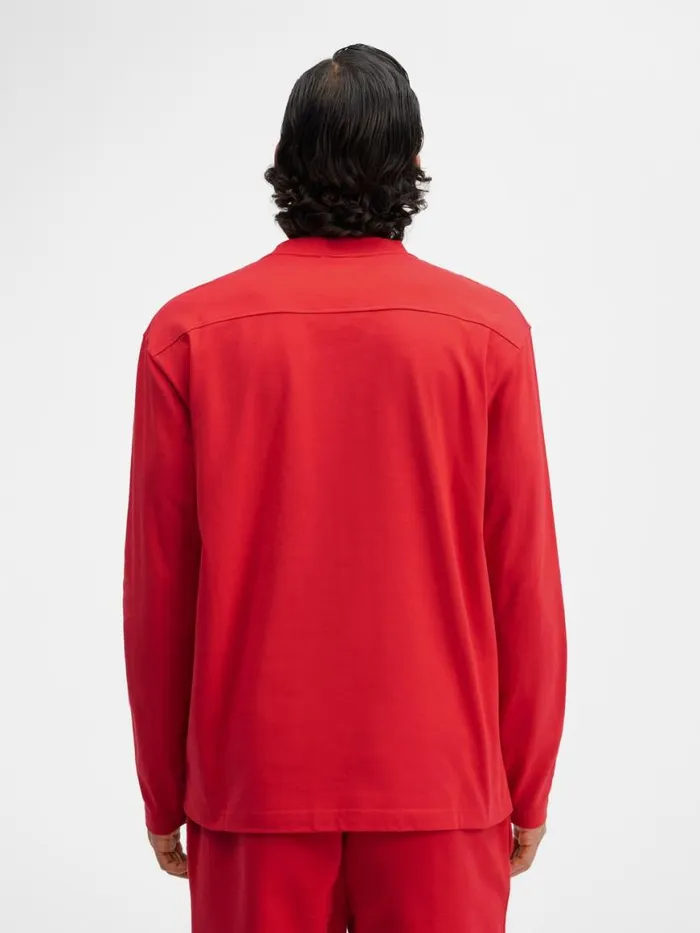 The Longsleeve Tshirt Red WomenMen JACQUEMUS Tshirts The Longsleeve Tshirt Red WomenMen JACQUEMUS Tshirts