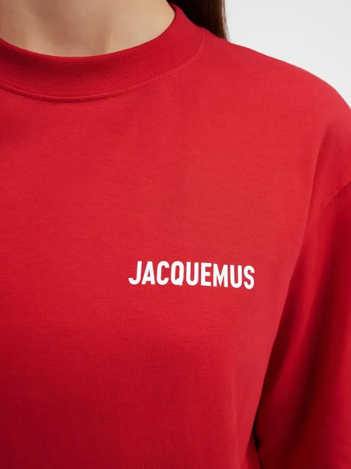 The Longsleeve Tshirt Red WomenMen JACQUEMUS Tshirts The Longsleeve Tshirt Red WomenMen JACQUEMUS Tshirts