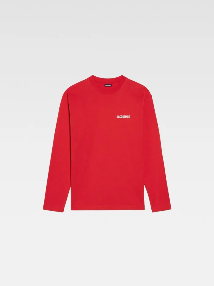 The Longsleeve Tshirt Red WomenMen JACQUEMUS Tshirts The Longsleeve Tshirt Red WomenMen JACQUEMUS Tshirts