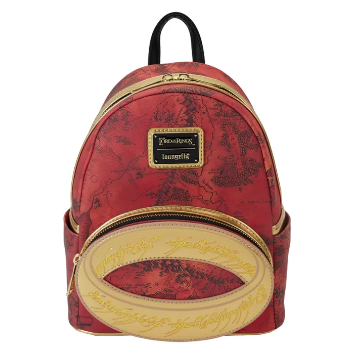 The Lord Of The Rings The One Ring Glow Mini Backpack Unisex Loungefly Backpacks