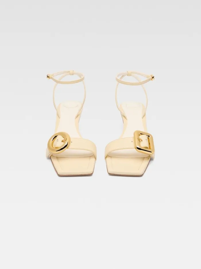 The Low Regalo Sandals Ivory Women JACQUEMUS Shoes The Low Regalo Sandals Ivory Women JACQUEMUS Shoes
