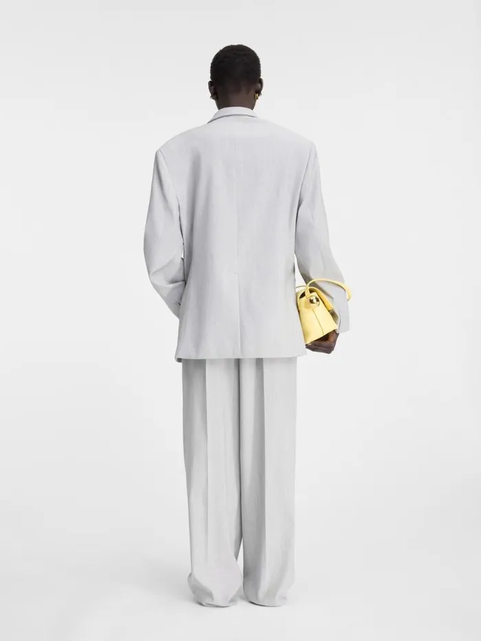 The Man039s Jacket Light Grey Women JACQUEMUS Coats and Jackets The Man039s Jacket Light Grey Women JACQUEMUS Coats and Jackets