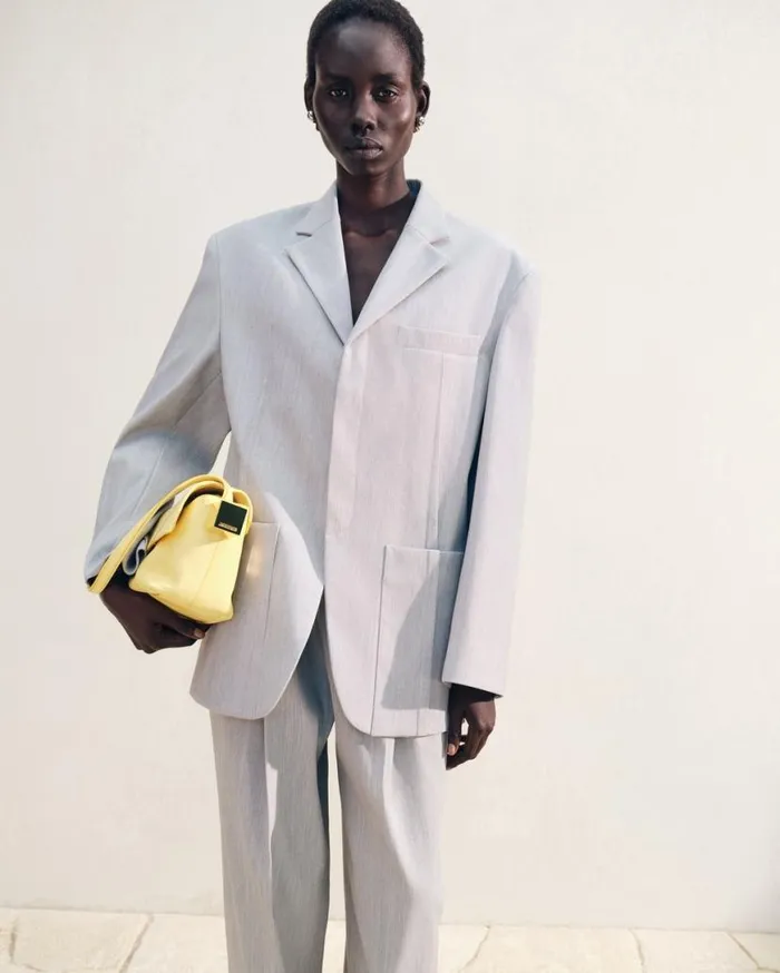 The Man039s Jacket Light Grey Women JACQUEMUS Coats and Jackets The Man039s Jacket Light Grey Women JACQUEMUS Coats and Jackets