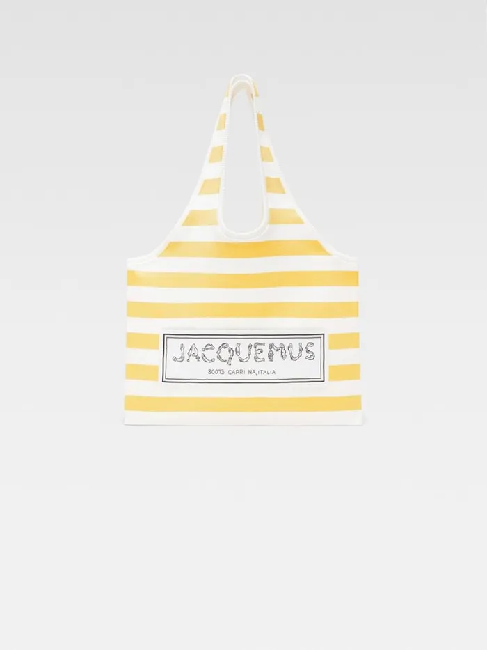 The Marcel Bag Multiyellow WomenMen JACQUEMUS Baskets and Totebags