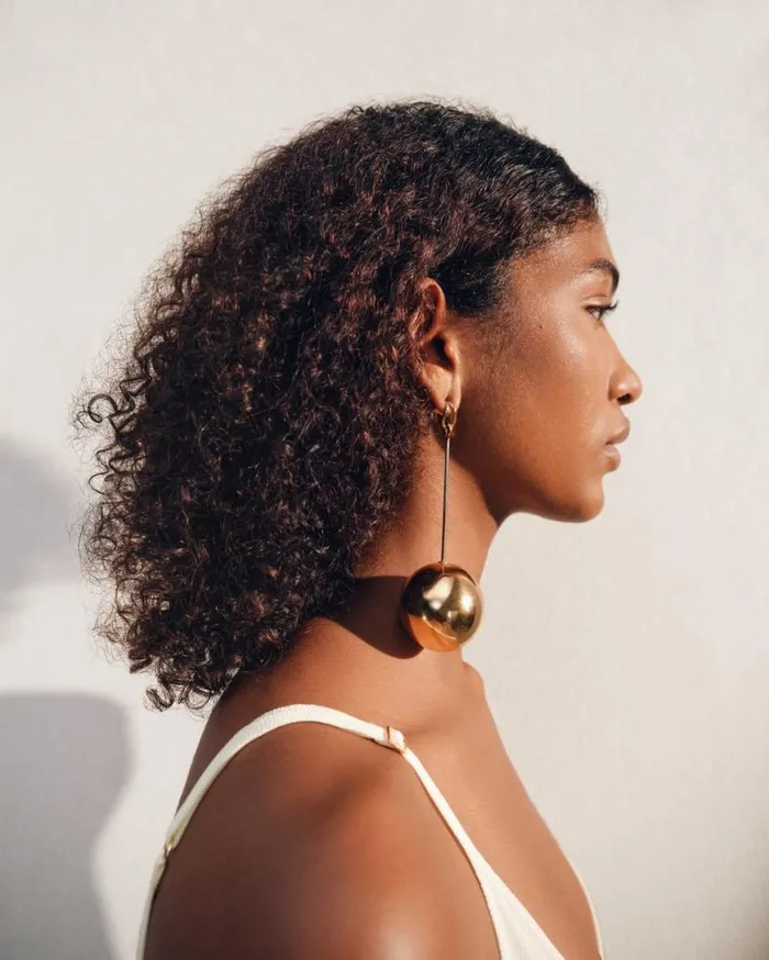 The Nodo Large Earrings Gold Women JACQUEMUS Jewellery The Nodo Large Earrings Gold Women JACQUEMUS Jewellery