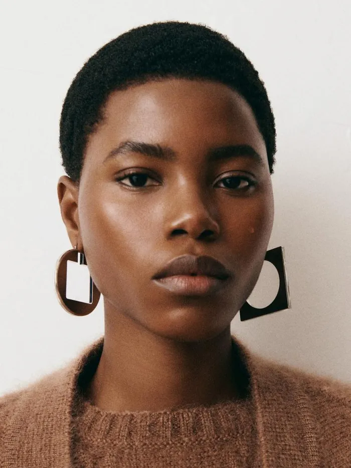 The Rond Carr Hoops Earrings Silvertransparent Women JACQUEMUS Jewellery The Rond Carr Hoops Earrings Silvertransparent Women JACQUEMUS Jewellery