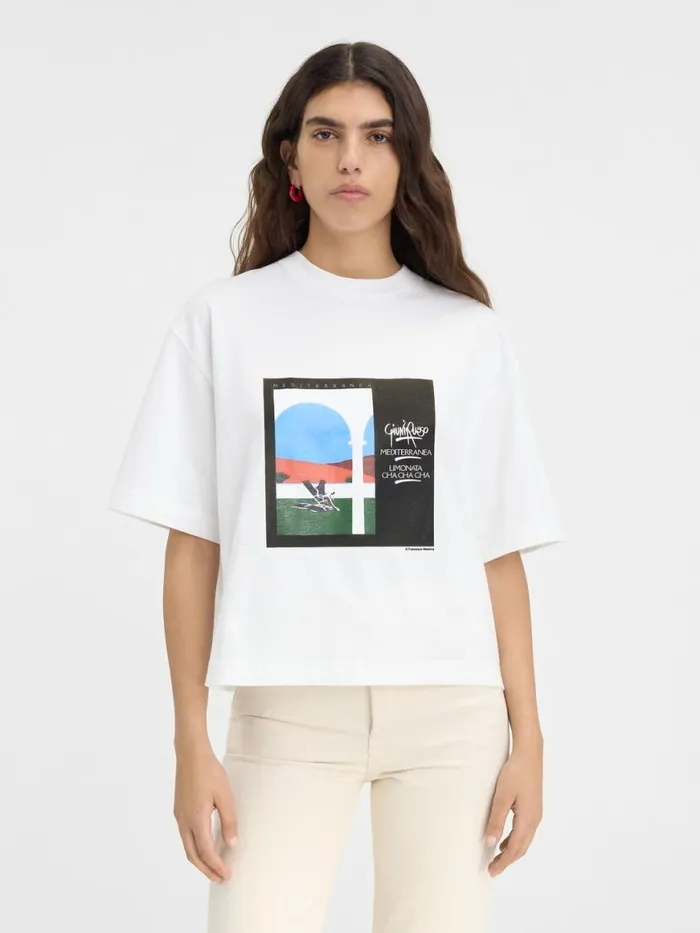 The Scesa Tshirt Mediterranea Print WomenMen JACQUEMUS Tshirts The Scesa Tshirt Mediterranea Print WomenMen JACQUEMUS Tshirts