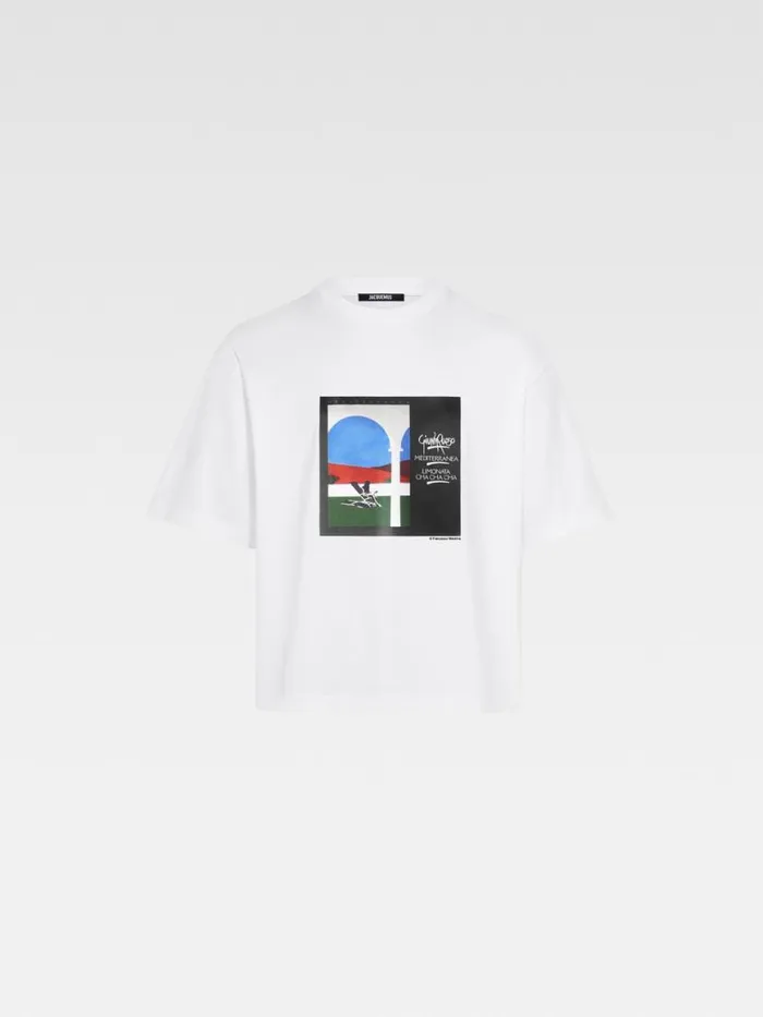 The Scesa Tshirt Mediterranea Print WomenMen JACQUEMUS Tshirts The Scesa Tshirt Mediterranea Print WomenMen JACQUEMUS Tshirts
