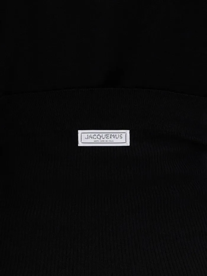 The Spiaggia Knit Shorts Black Women JACQUEMUS Trousers and Shorts The Spiaggia Knit Shorts Black Women JACQUEMUS Trousers and Shorts