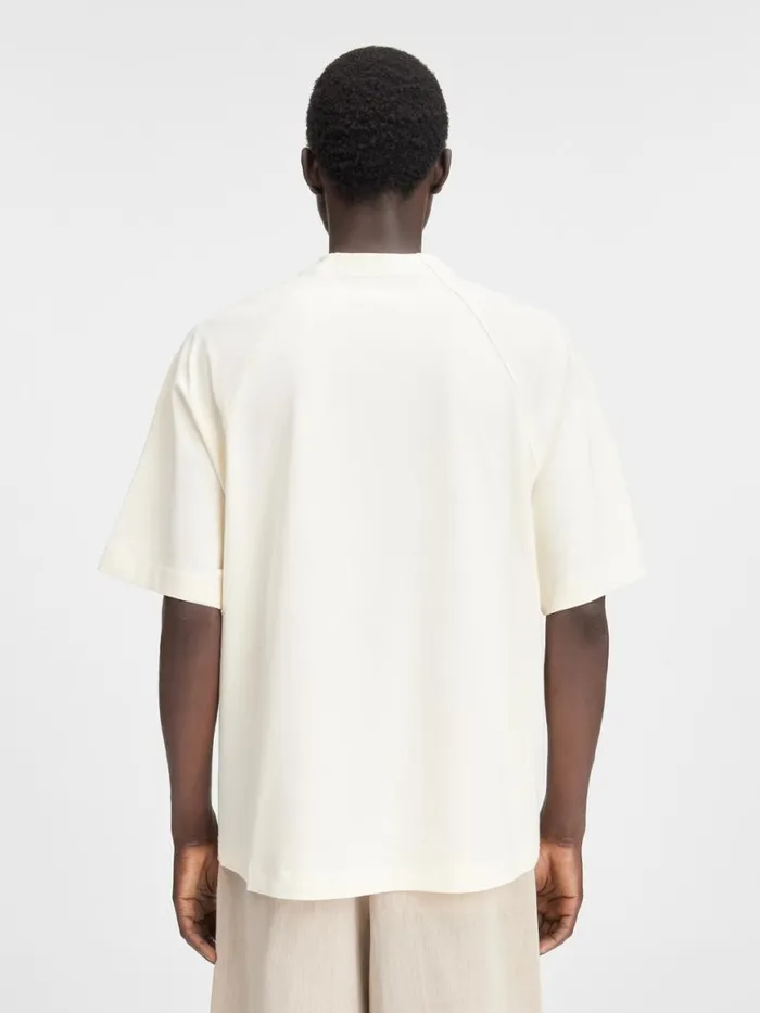 The Typo Tshirt Light Beige Men JACQUEMUS Tshirts The Typo Tshirt Light Beige Men JACQUEMUS Tshirts