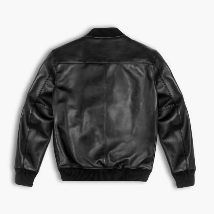 Thursday Boots Leather Bomber Jacket Black 8211 Men