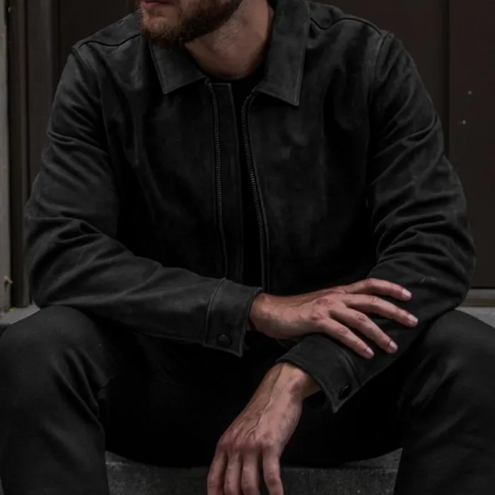 Thursday Boots Leather Keanu Jacket Black Matte 8211 Men Thursday Boots Leather Keanu Jacket Black Matte 8211 Men