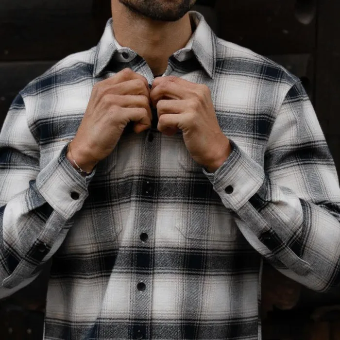 Thursday Boots Shirts and Apparel Summit Flannel Shirt Coastal Blue 8211 Men Thursday Boots Shirts and Apparel Summit Flannel Shirt Coastal Blue 8211 Men