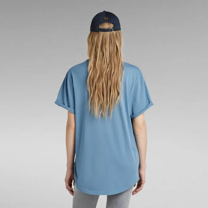 Tops and Tshirts Women GStar RAW Lash Fem Loose VNeck TShirt Azul