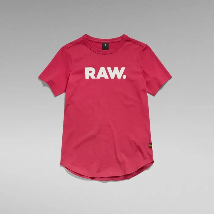Tops and Tshirts Women GStar RAW RAW Slim TShirt Cerise