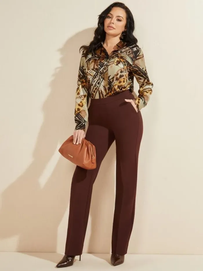 Tops And Sweaters Women Marciano The Essence Blouse Leopard Lines Tops And Sweaters Women Marciano The Essence Blouse Leopard Lines