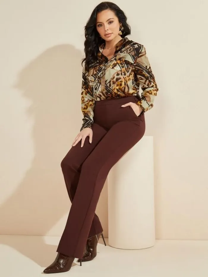 Tops And Sweaters Women Marciano The Essence Blouse Leopard Lines Tops And Sweaters Women Marciano The Essence Blouse Leopard Lines