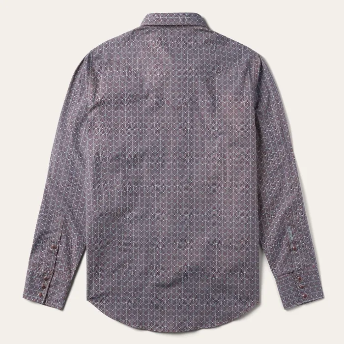 Western Shirts Men Stetson Chevron Grid Shirt Chevron Grid Shirt