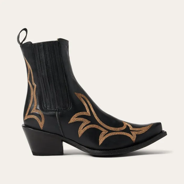 Western Women Stetson Greta Boots Black