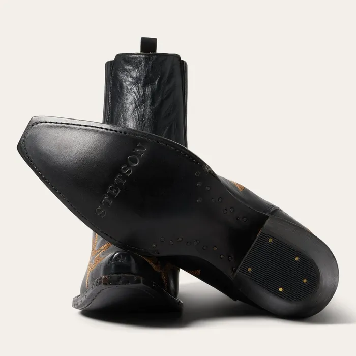 Western Women Stetson Greta Boots Black