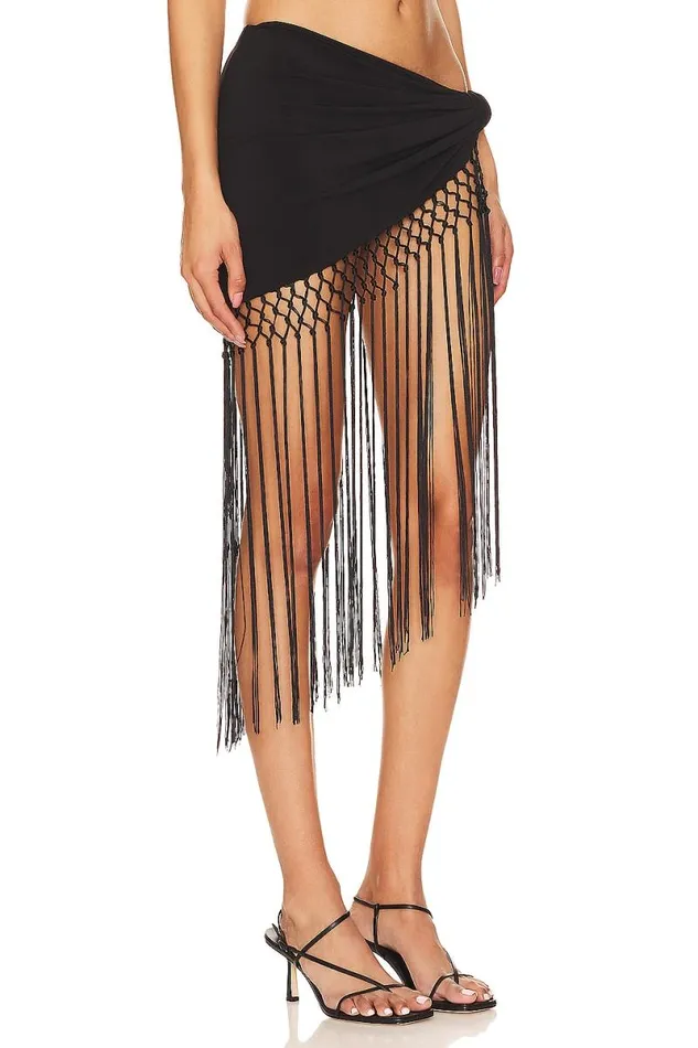 Willow Mini Skirt Black Women Lovers and Friends Skirts