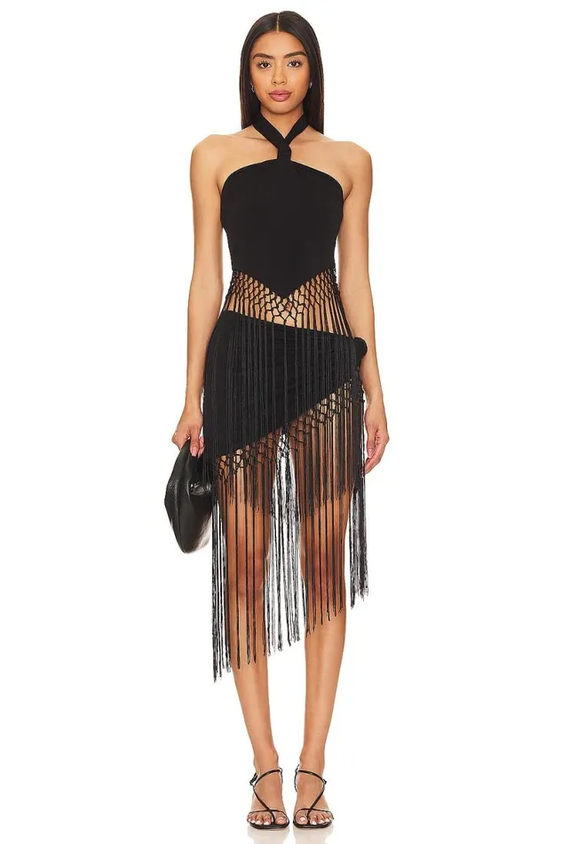 Willow Mini Skirt Black Women Lovers and Friends Skirts