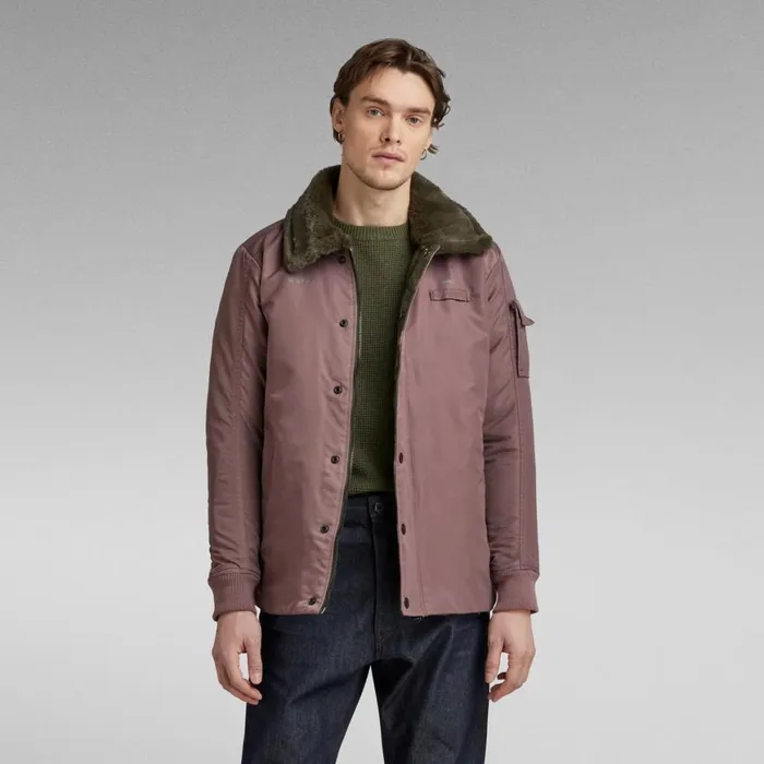 Winter Coats MenWomen GStar RAW Unisex Field Liner Jacket Dark Taupe Fungi