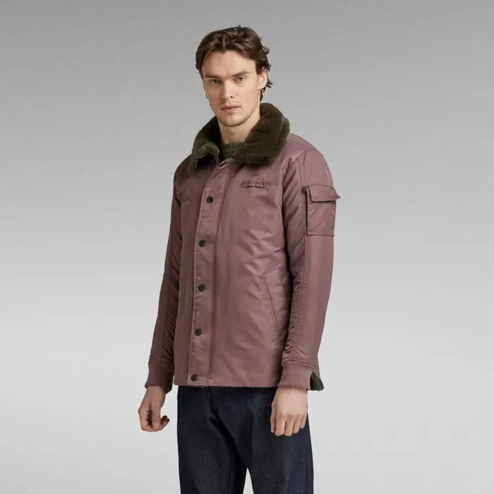 Winter Coats MenWomen GStar RAW Unisex Field Liner Jacket Dark Taupe Fungi